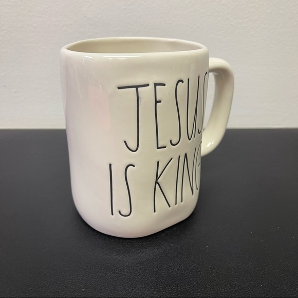 Rae Dunn Jesus is King Mug - Picture 2 of 4